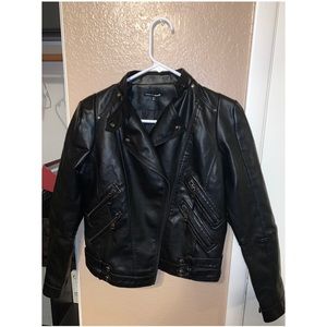 Fashion Nova Tell Me No Lies PU Leather Jacket